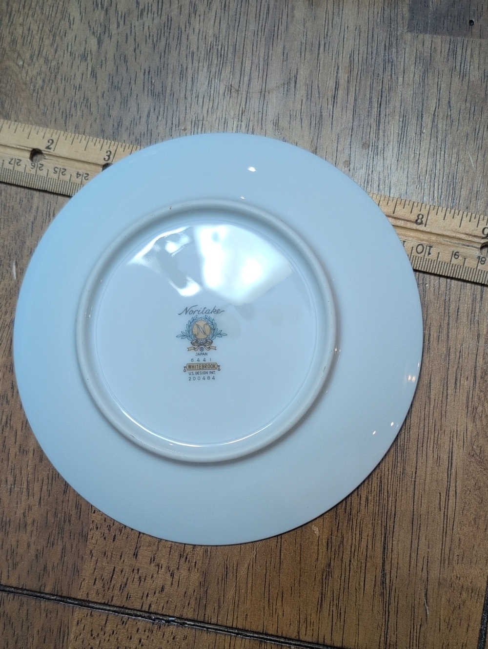 Noritake White Brook Bread And Butter/ Dessert Plate - Picture 3 of 4